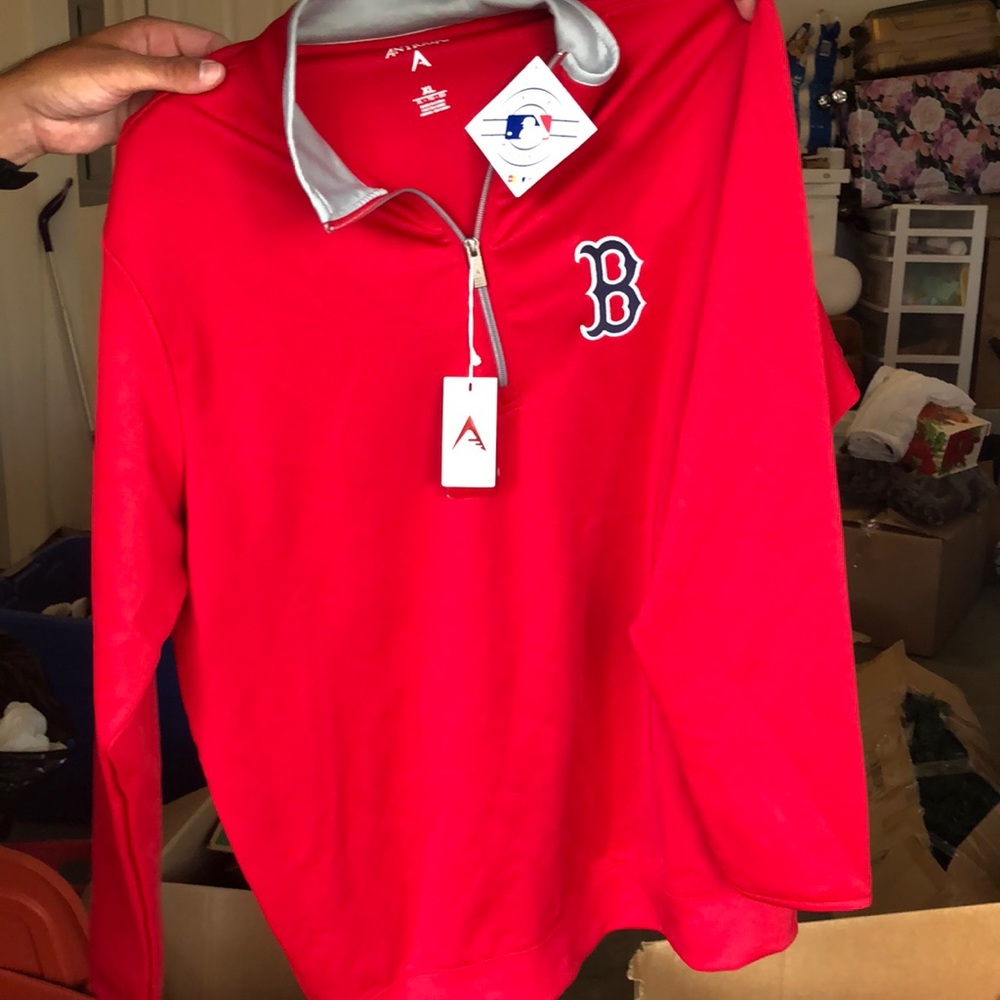 Antigua Boston Red Sox Golf Quarter Zip